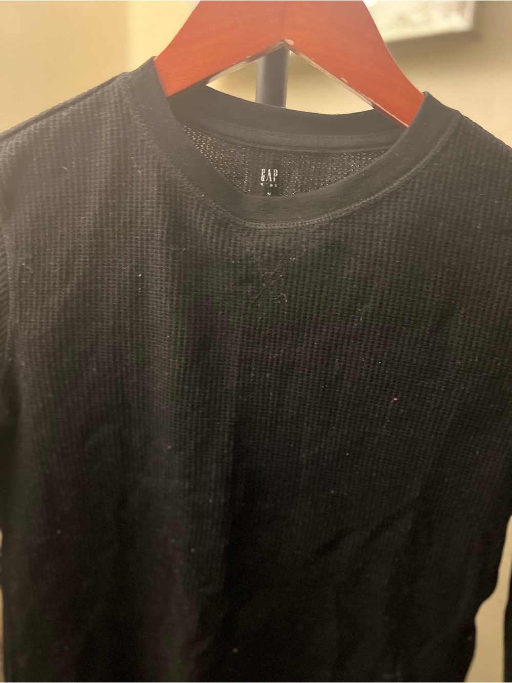 GAP Boy’s Black Henley